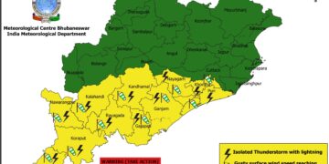 ଫେରୁଛି ମୈାସୁମୀ ବର୍ଷା, ଦିନେ ଦୁଇ ଦିନ କମ୍ ବର୍ଷା ହେବ