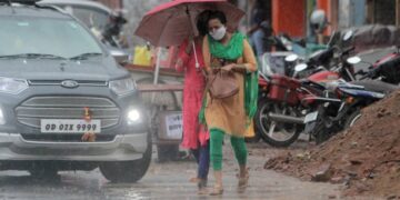 ବଜ୍ରପାତ ସହ ବର୍ଷାର ସମ୍ଭାବନା ବଜ୍ରପାତ ସହ ବର୍ଷାର ସମ୍ଭାବନା