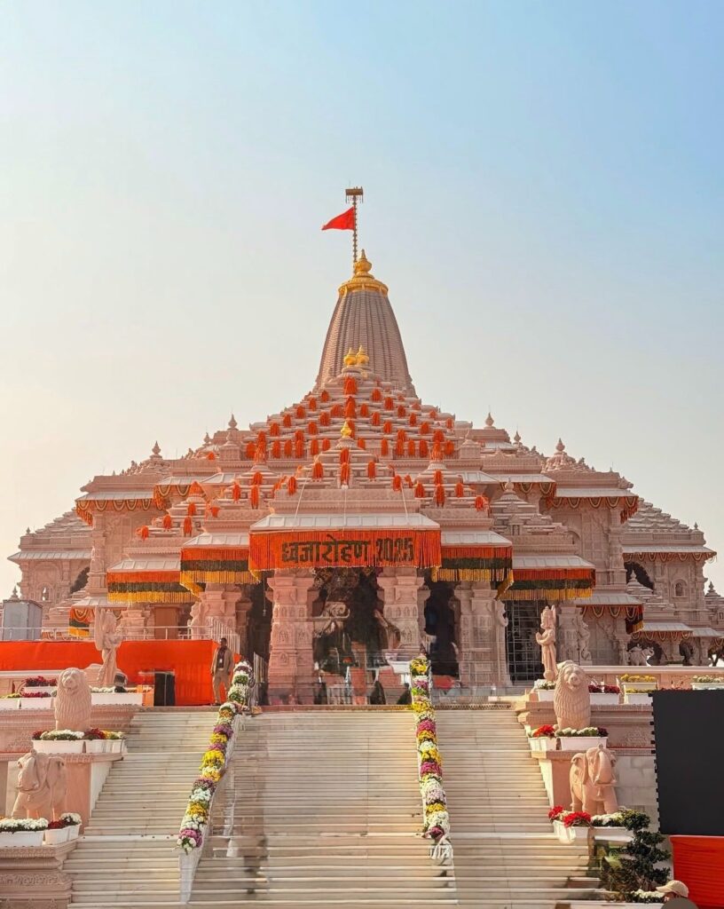 ଶ୍ରୀରାମ ମନ୍ଦିରରେ ଧର୍ମଧ୍ୱଜା ସ୍ଥାପନ: ଭାରତୀୟ ସଭ୍ୟତାର ପୁନରୁତ୍ଥାନର ଆମର ପ୍ରତୀକ
