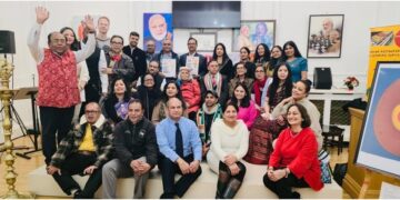 ଲଣ୍ଡନରେ ଓଡ଼ିଆ ପ୍ରବାସୀ ଶ୍ୱେତା ମହାନ୍ତି ଓ ପାର୍ଥସାରଥୀ ପଣ୍ଡାଙ୍କ ପ୍ରୟାସ: ଆୟୋଜିତ ହେଲା ‘ମୋଦୀ ୩.୦’ କଳା ପ୍ରଦର୍ଶନୀ