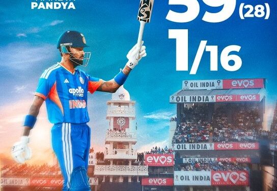 ବାରବାଟୀରେ ଟିମ୍ ଇଣ୍ଡିଆର ବଡ଼ ବିଜୟ: ଦକ୍ଷିଣ ଆଫ୍ରିକାକୁ ହରାଇ ସିରିଜ୍ରେ ୧-୦ରେ ଅଗ୍ରଣୀ ବାରବାଟୀରେ ଟିମ୍ ଇଣ୍ଡିଆର ବଡ଼ ବିଜୟ: ଦକ୍ଷିଣ ଆଫ୍ରିକାକୁ ହରାଇ ସିରିଜ୍ରେ ୧-୦ରେ ଅଗ୍ରଣୀ