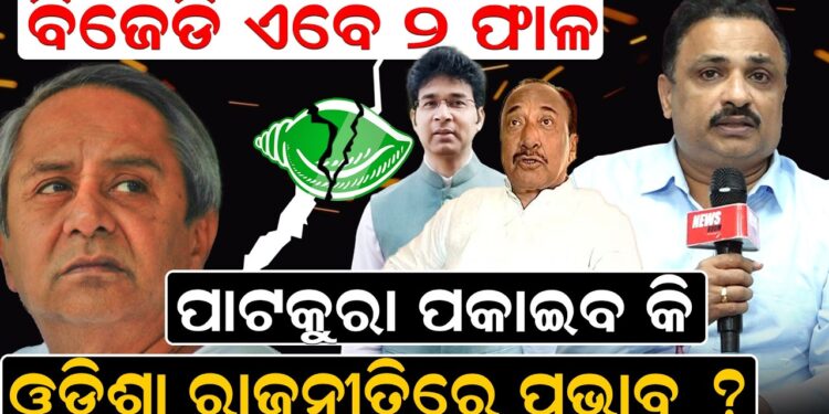 ବିଜେଡି ଦୁଇଫାଳ, ପାଟକୁରା ପକାଇବ କି ଓଡିଶା ରାଜନୀତିରେ ପ୍ରଭାବ