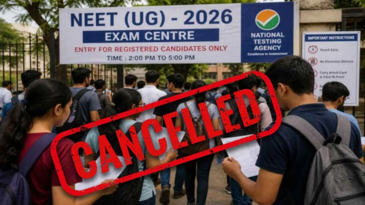NEET UG 2026 ପରୀକ୍ଷା ବାତିଲ, ପେପର ଲିକ୍ ଘଟଣାର ତଦନ୍ତ କରିବ CBI