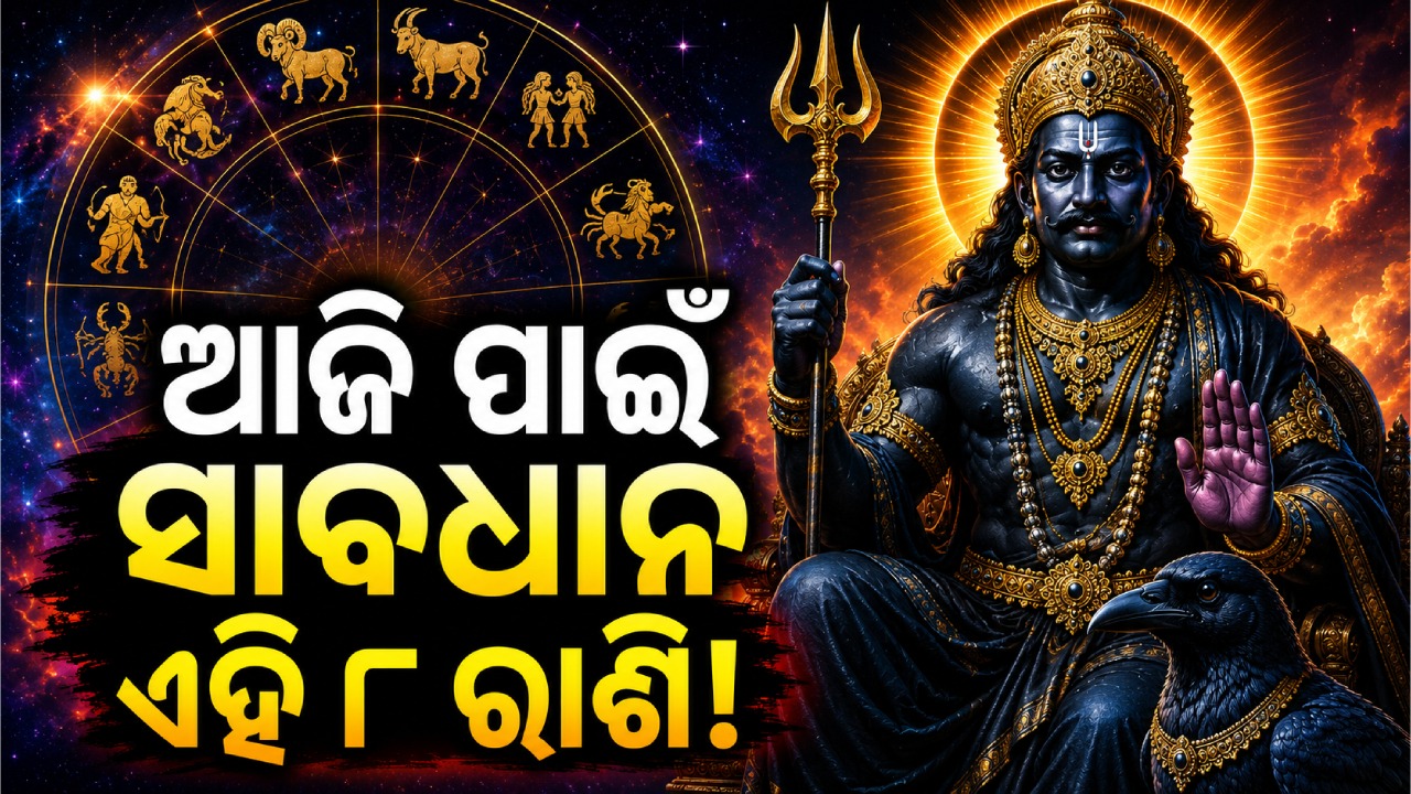 ଆଜି ଶନି ଜୟନ୍ତୀ, ସାବଧାନ ରହନ୍ତୁ ଏହି ୮ ରାଶି, ନଚେତ୍‌…